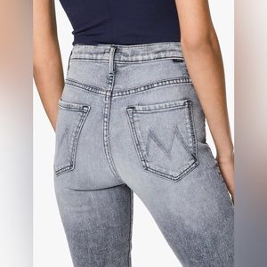 MOTHER‎ Jeans The Swooner Ankle Zip in Static size 25